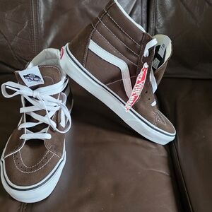 Vans SK8 Hi Brown Brand New